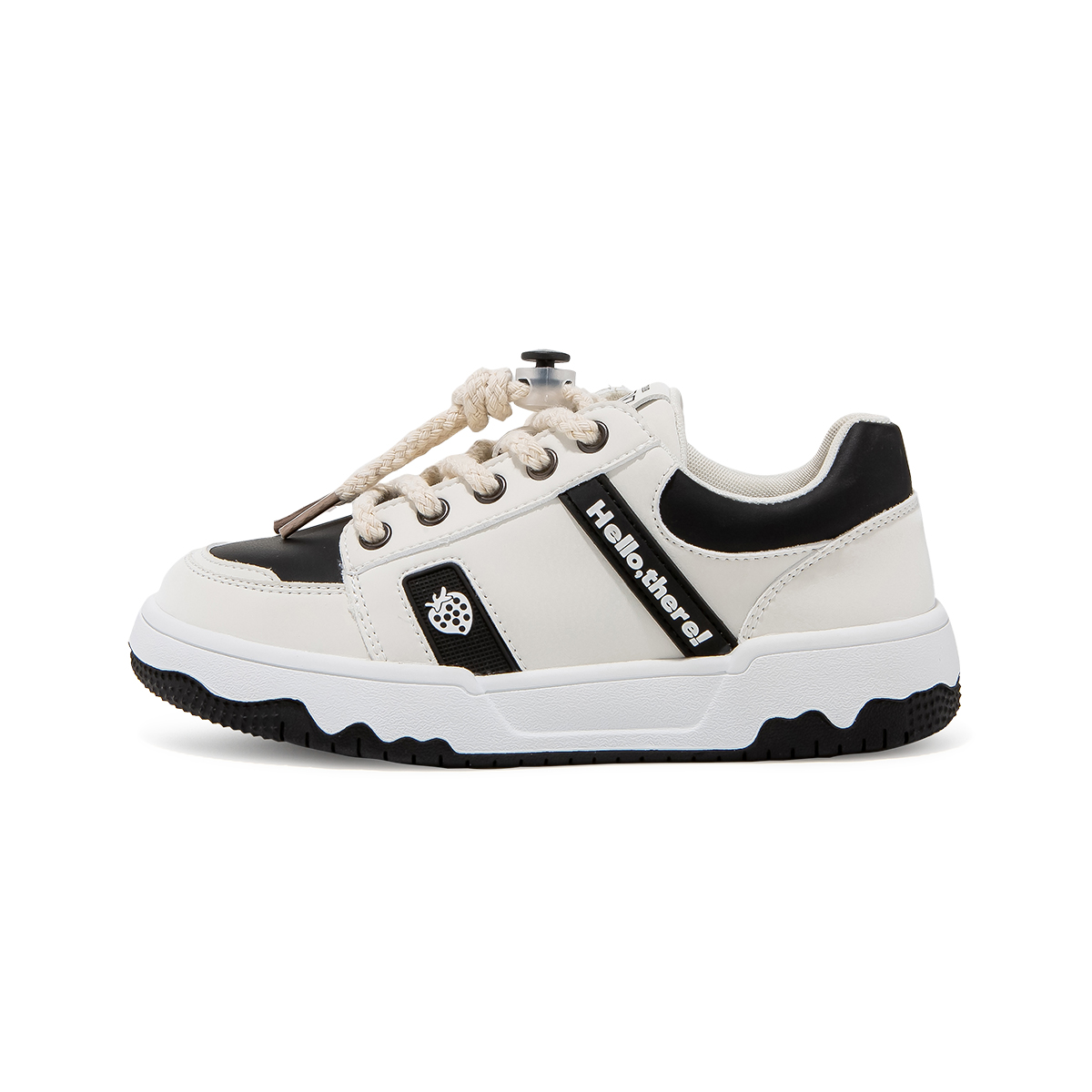 

Лотсо детские скейтерские кроссовки для младших школьников Disney, черный/белый