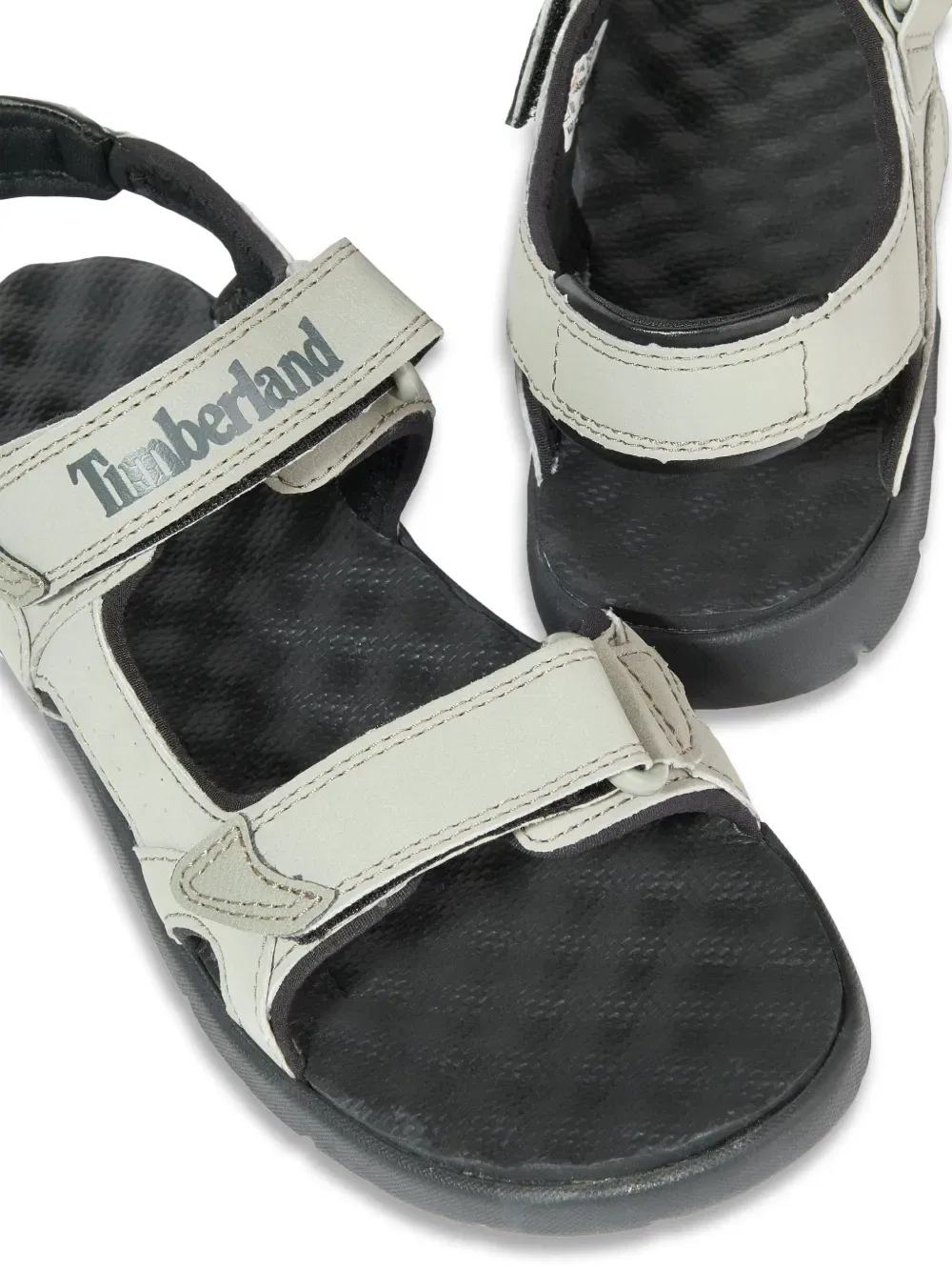 Сандалии с ремешками Timberland Kids, серый — фото 4
