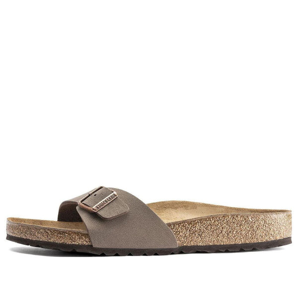 

Тапочки madrid birko-flor birkibuc narrow fit 'mocca' Birkenstock, коричневый