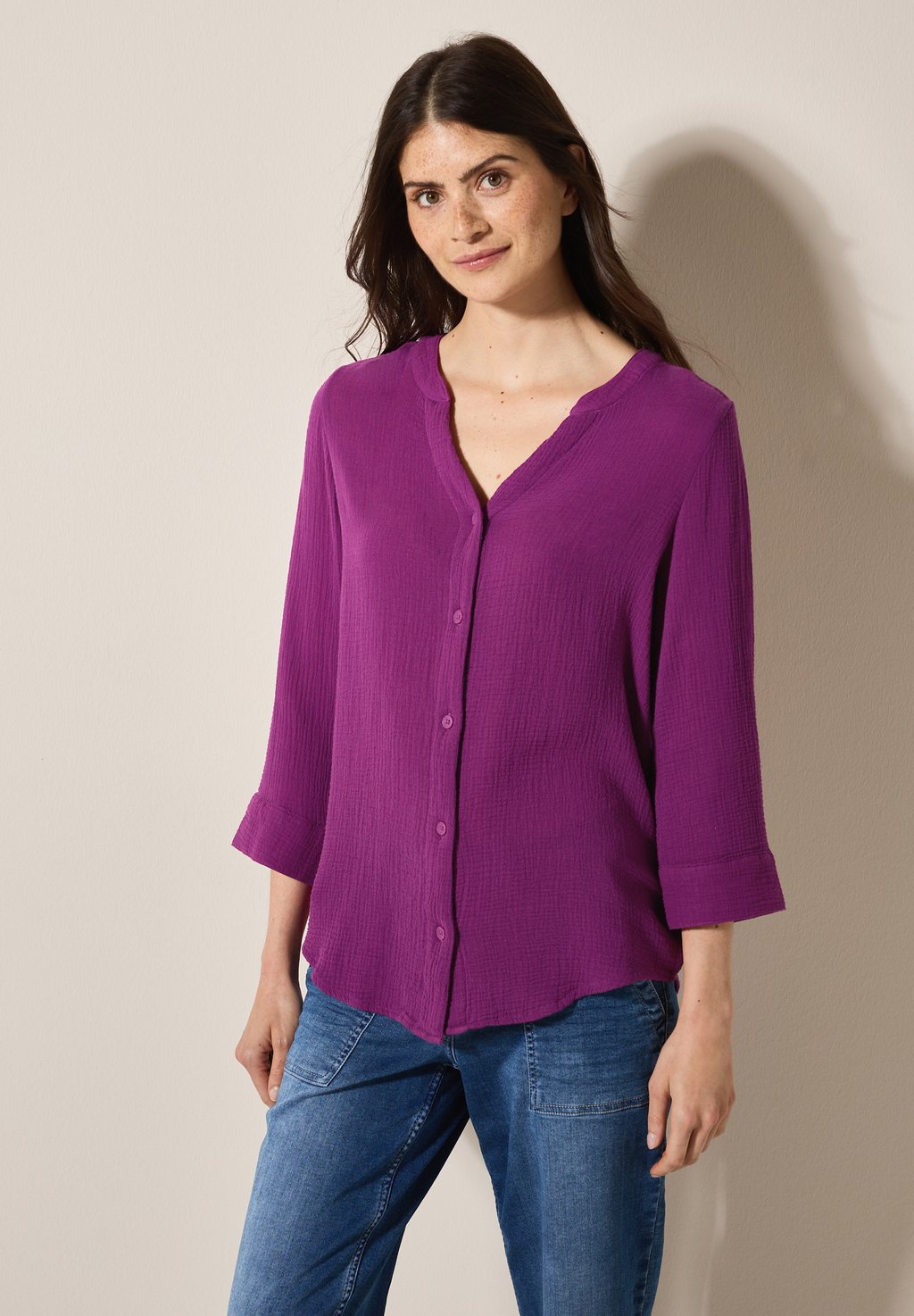 

Блуза Cecil, темно-фиолетовый