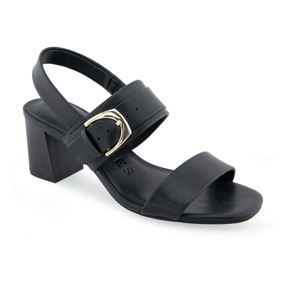 Женские модельные босоножки на каблуке Aerosoles Ellazia, цвет Black Pu