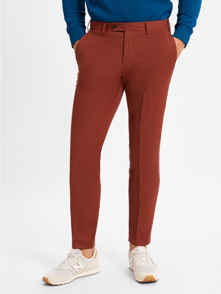 

Тканевые брюки Finshley & Harding London Hose Hoxdon, цвет terra