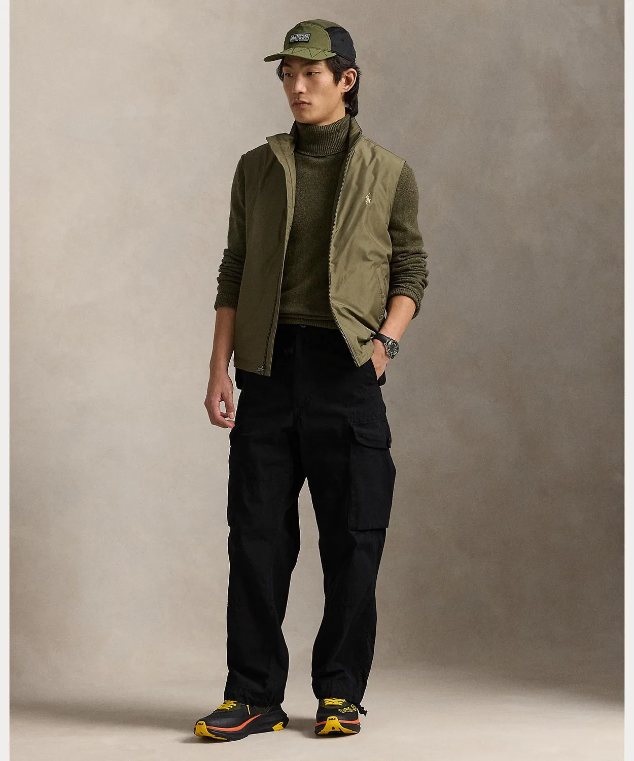 Жилет утепленный Polo Ralph Lauren Southland Packable, зеленый — фото 3
