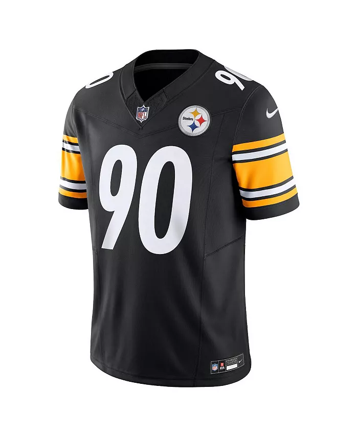 Мужская джерси Pittsburgh Steelers Vapor F.U.S.E. Limited Alternate 2 T.J. Watt Nike, черный — фото 3