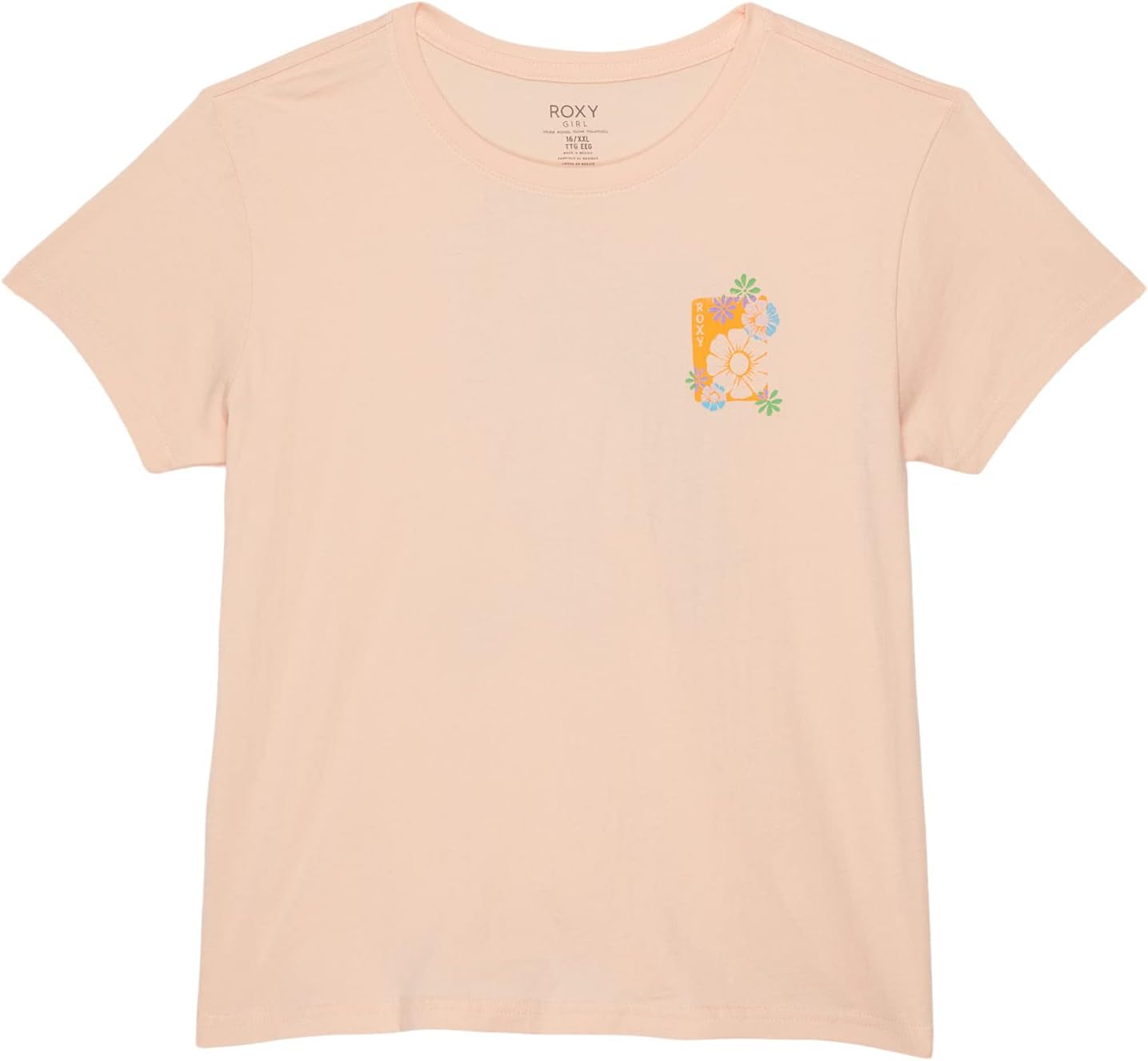 

Футболка Roxy Kids Hanko T-Shirt, цвет Tropical Peach