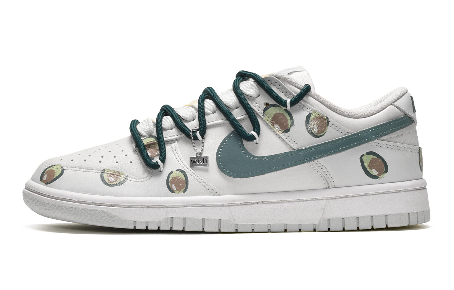 

Кроссовки для скейтбординга Dunk женские с низким верхом Dusty Green Nike