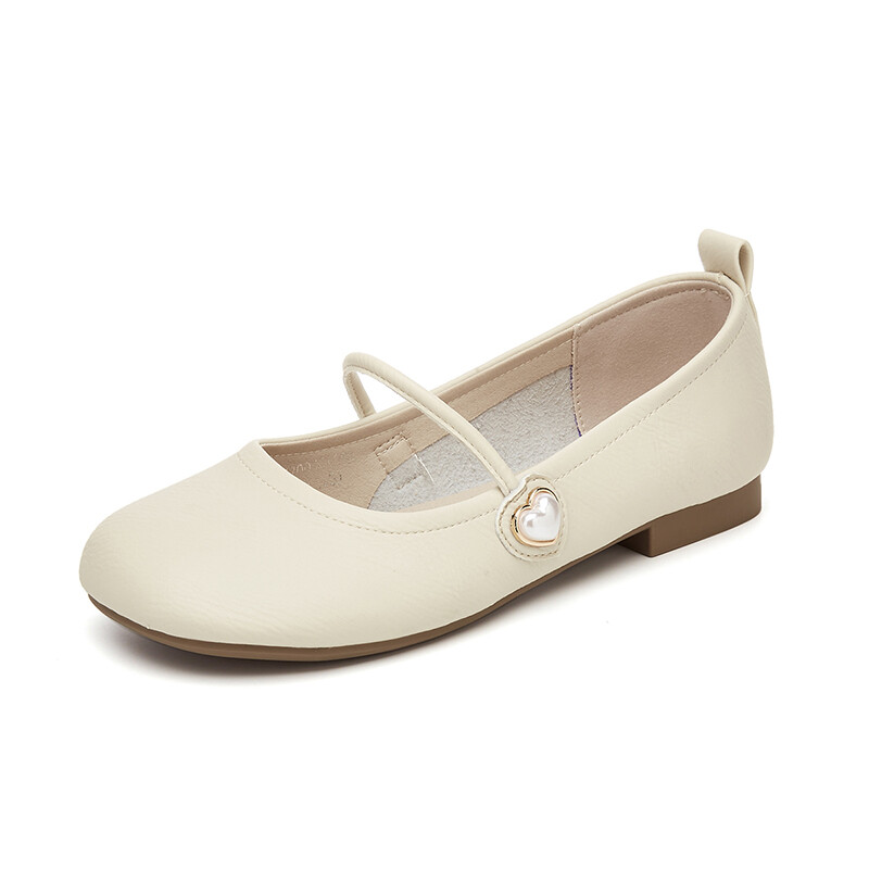 

Туфли Мэри Джейн женские низкие Exull Q, цвет Milk Tea Beige