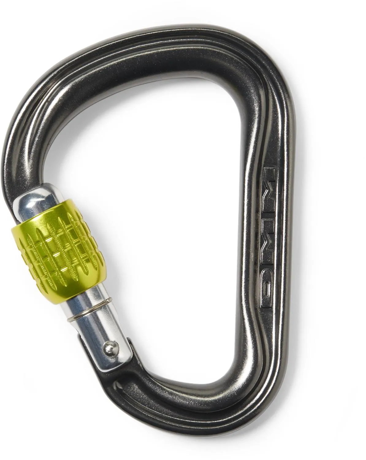 

Фантом HMS карабин с винтовой муфтой DMM, Titanium/Lime