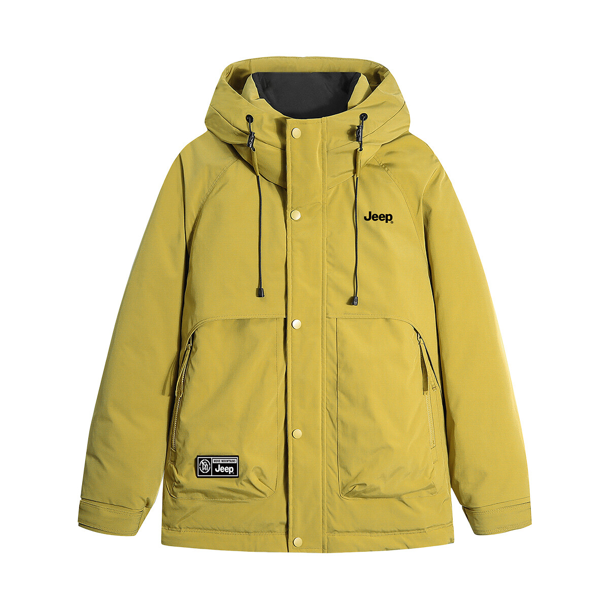 

Пуховик унисекс Jeep, черный