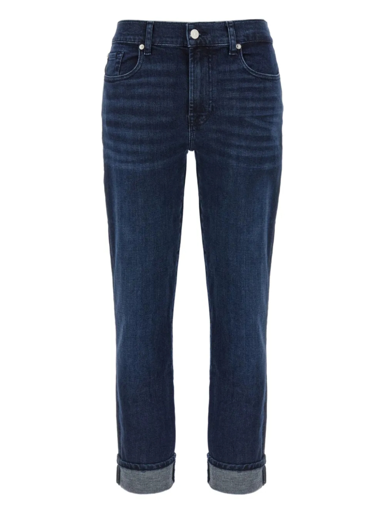 

7 For All Mankind джинсы из эластичного хлопка, синий