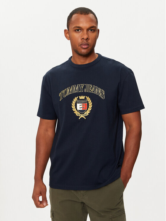 

Футболка стандартного кроя Tommy Jeans, синий
