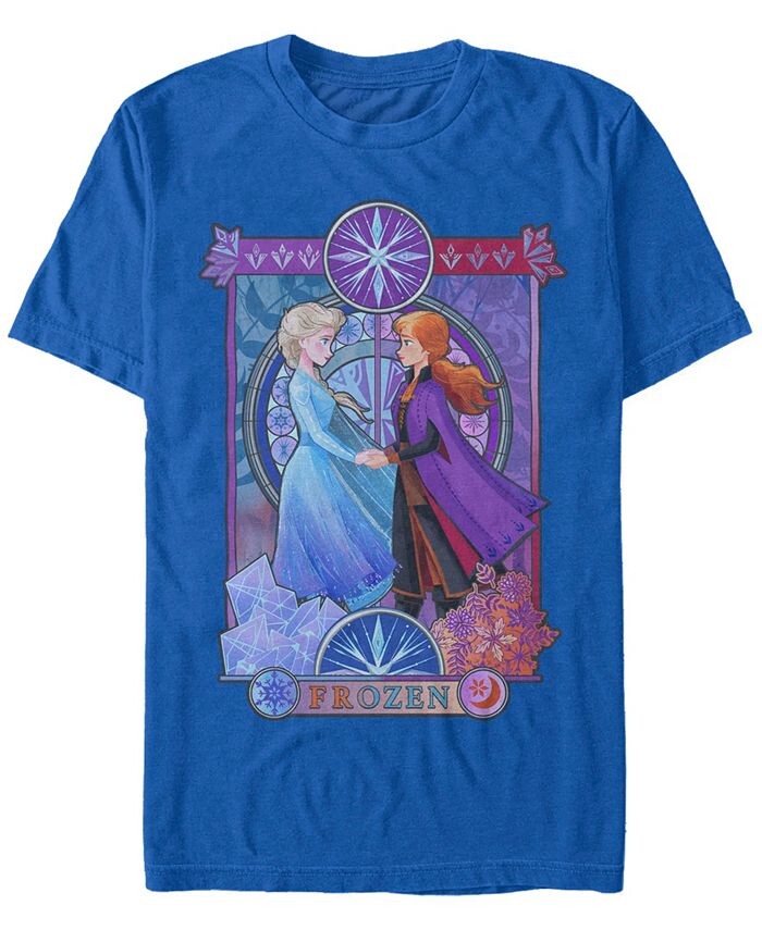 

Мужская футболка с короткими рукавами Frozen Nouveau Fifth Sun, синий