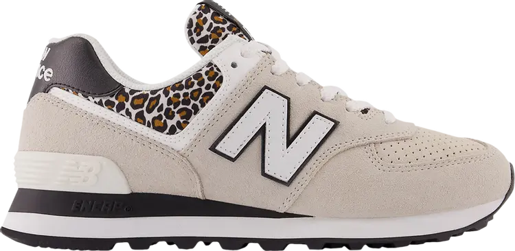 Кроссовки Wmns 574 'Grey Leopard', серый