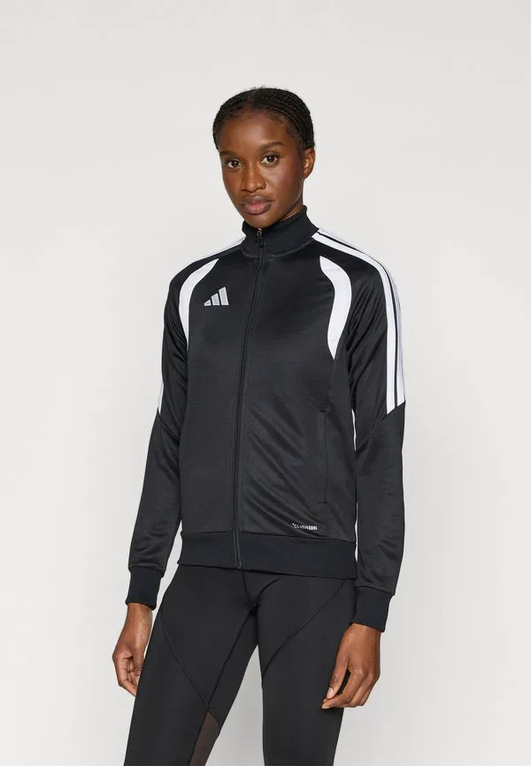 Куртка tiro26 для лиги, тренировочная куртка Adidas Performance, Black/White