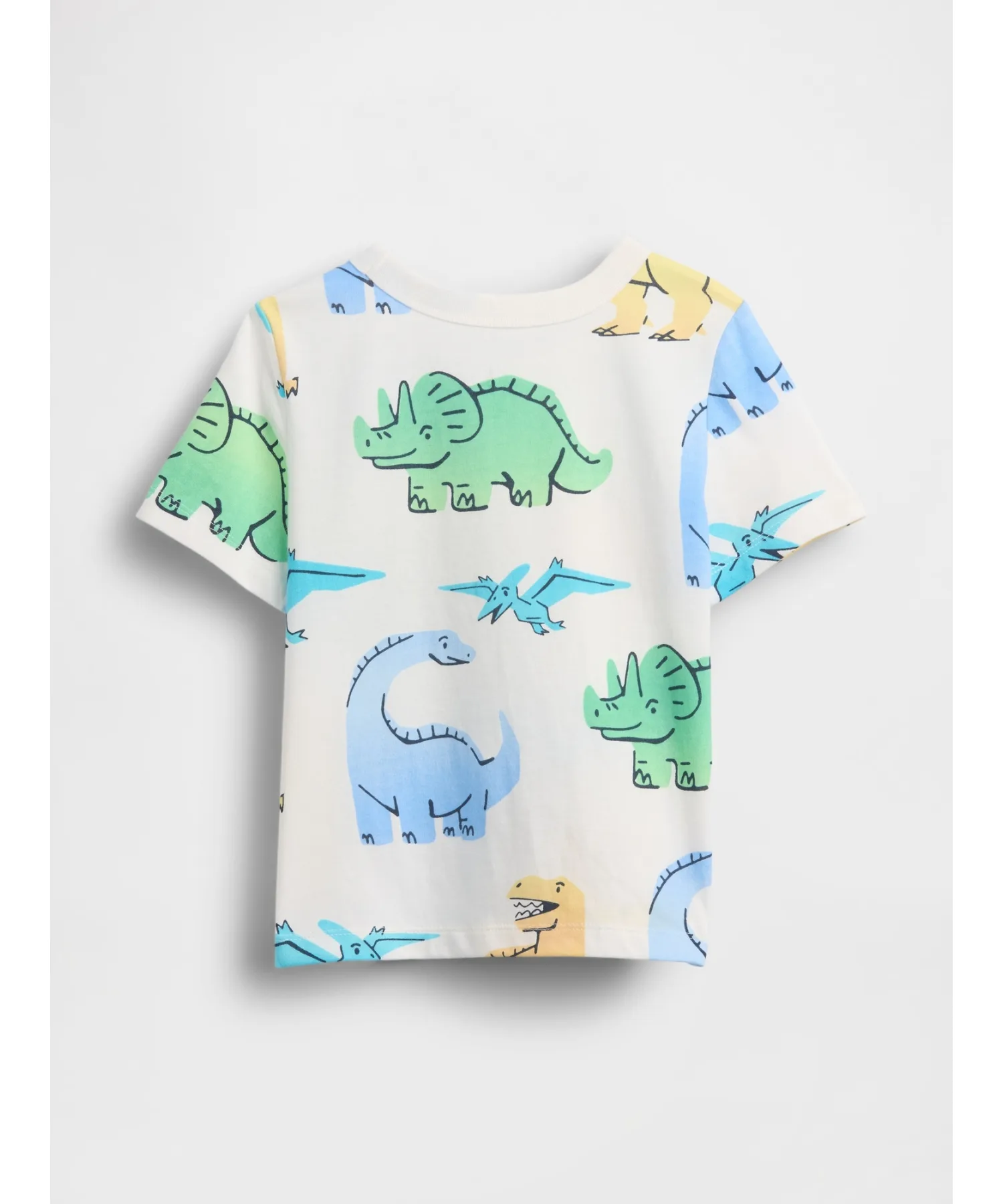 Детская футболка с карманом из экологичного хлопка Gap Favorite Pocket серый — фото 2