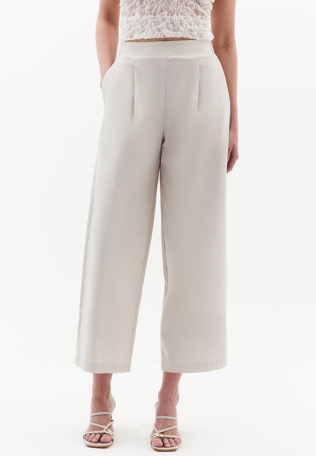 

Брюки MIT HOHER TAILLE OXXO, кремовый