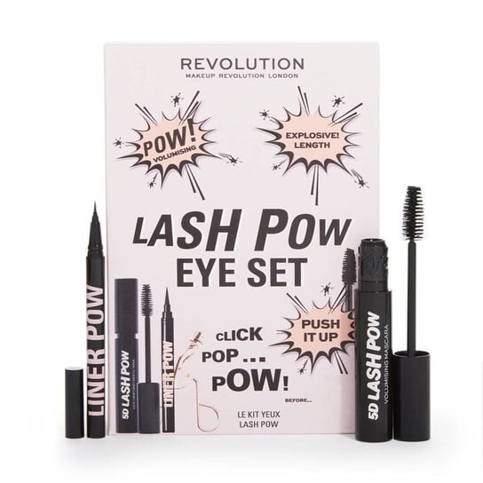 

Подарочный набор уходовой косметики, 3 шт. Makeup Revolution, Lash Pow Eye