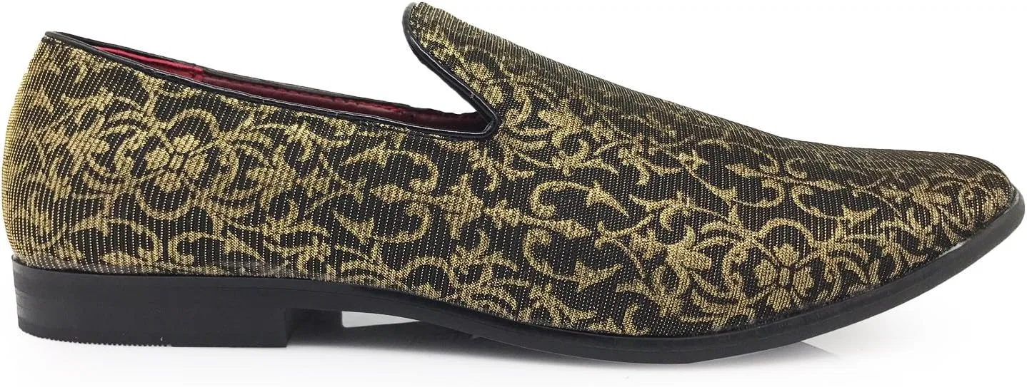 Лоферы Enzo Romeo Hombres, Gold — фото 2