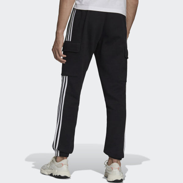 Спортивные штаны Men's adidas originals 3-stripes Sc Bundle Feet Sports Pants/Trousers/Joggers Black, черный — фото 3