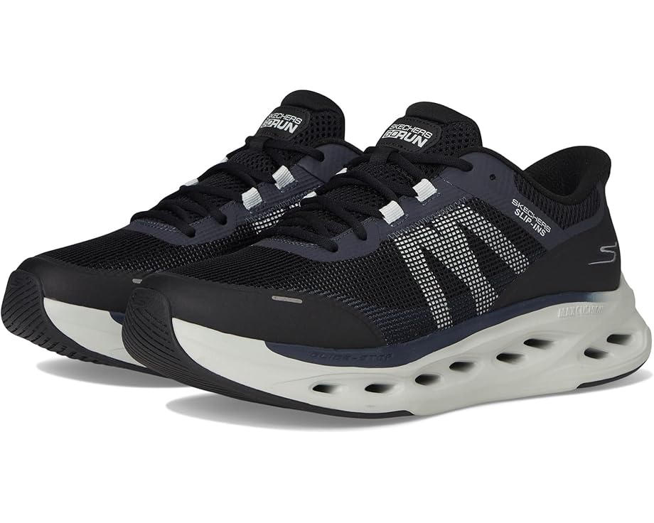 

Кроссовки SKECHERS Hands Free Slip-ins Max Cushioning Glide-Step - Advert Sneaker, цвет Black/Grey