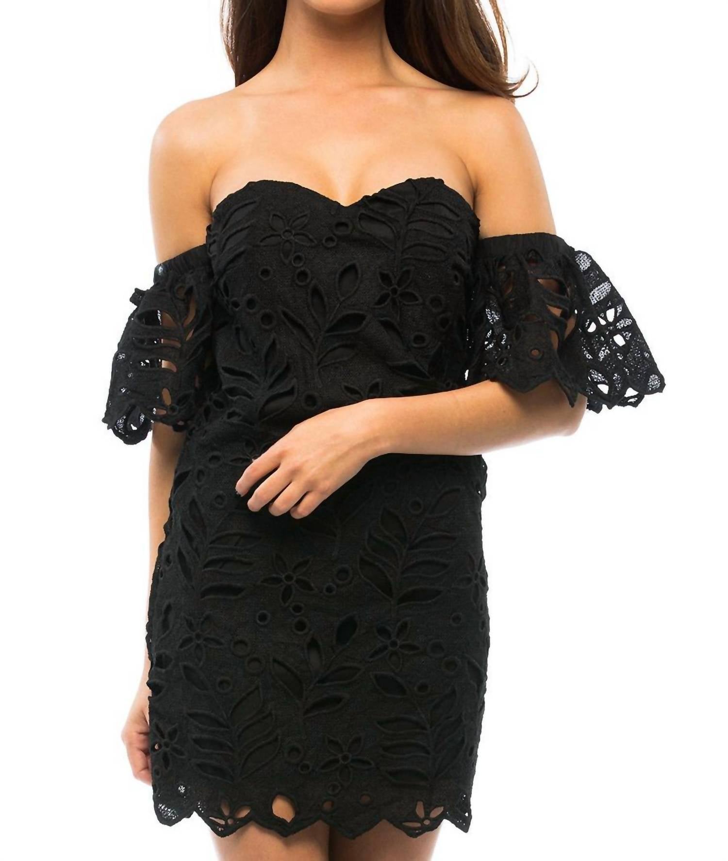 

Платье Party To Peace в черном цвете ASILIO