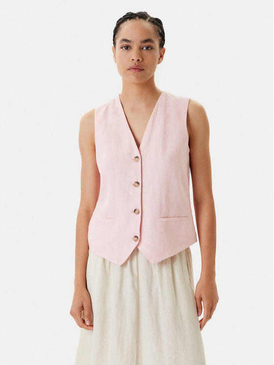 

Облегающий жилет 2AGHDJ00G United Colors Of Benetton, розовый