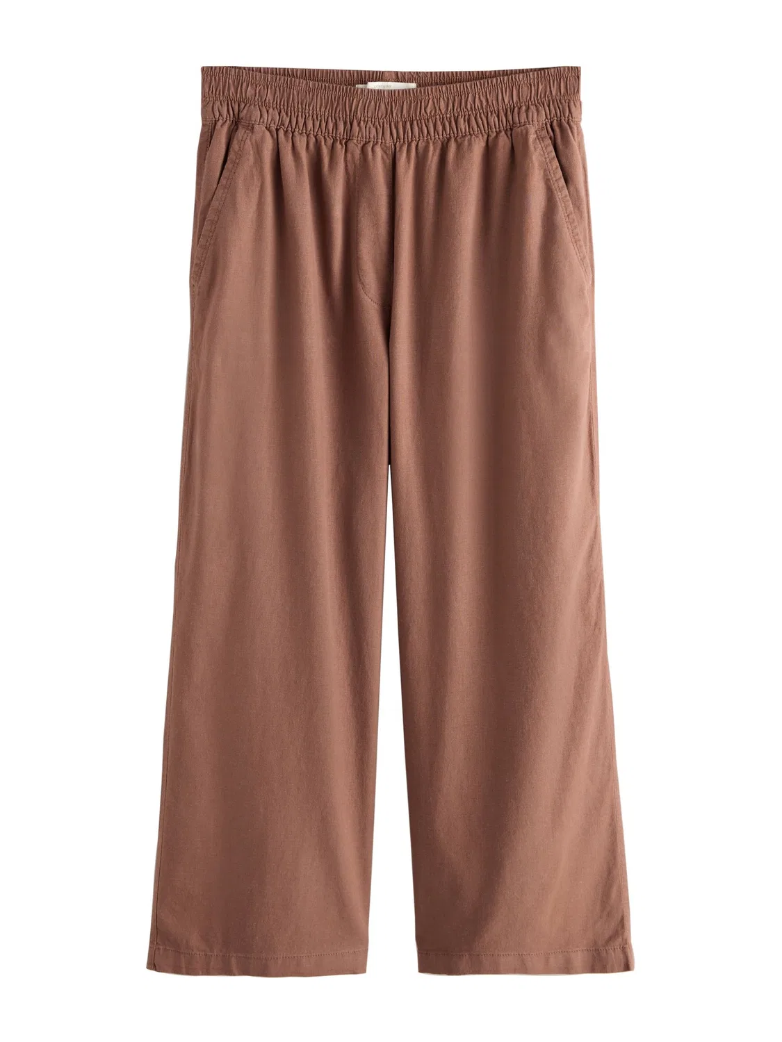 Брюки свободного кроя Next, Camel/Navy — фото 2