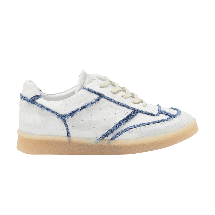 Кроссовки MM6 Maison Margiela Wmns Sneaker 'White Blue Denim', белый