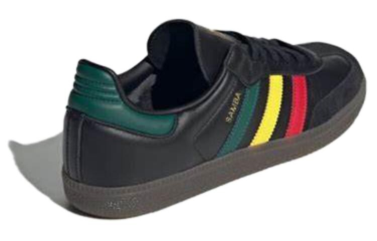 Мужские кроссовки для скейтбординга adidas originals Samba Series, Black — фото 3