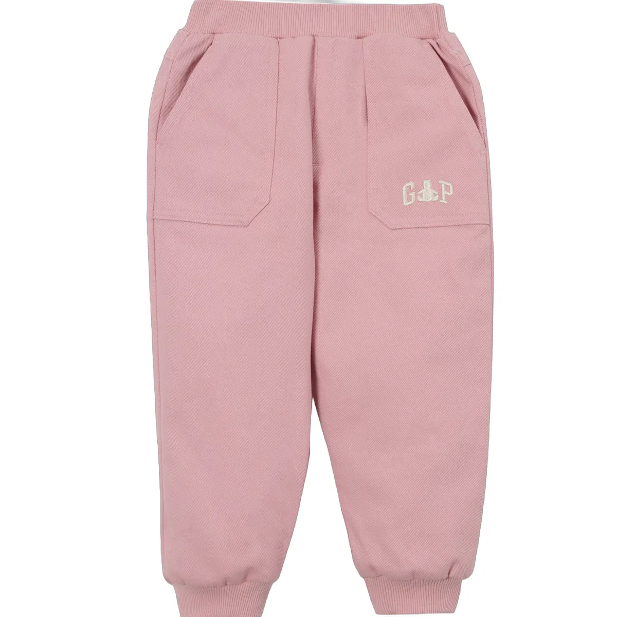 Детские трикотажные спортивные штаны GAP розовые