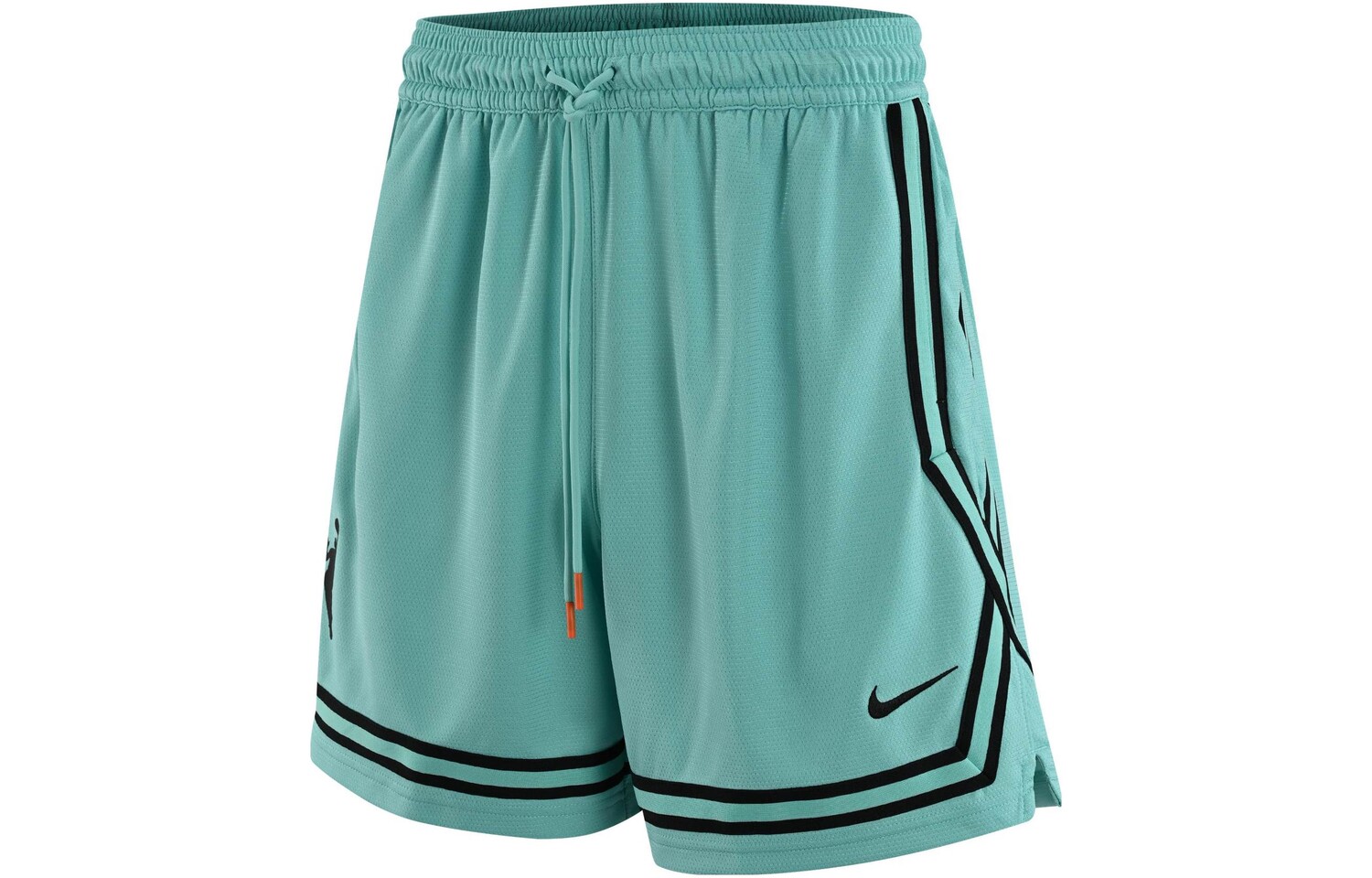 

Быстросохнущие шорты Dri-Fit Wnba Striped Colorblock «Mint Green» Nike