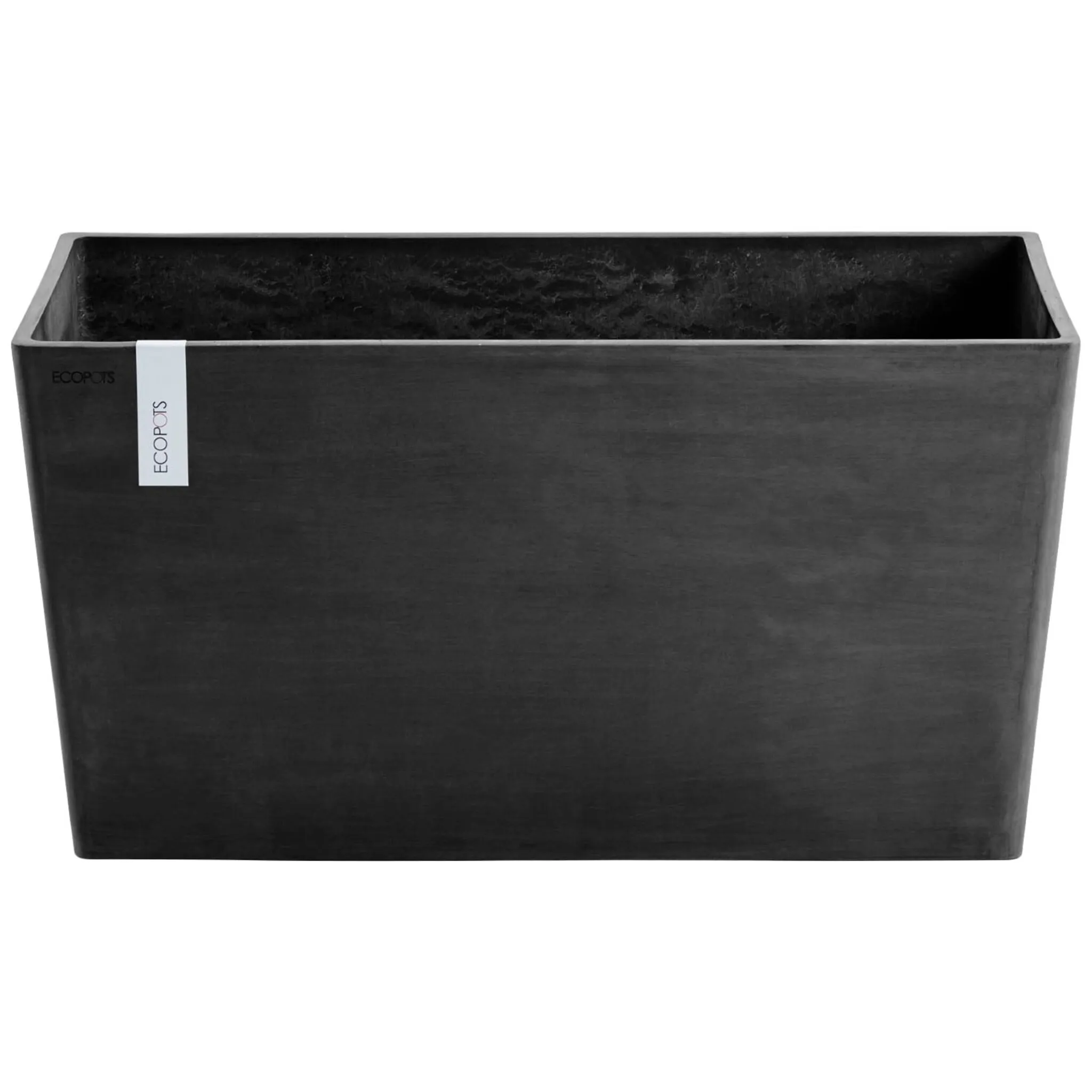 

Цветочный горшок ECOPOTS «Париж», ШxГxВ: 60x26x40 см, темно-серый