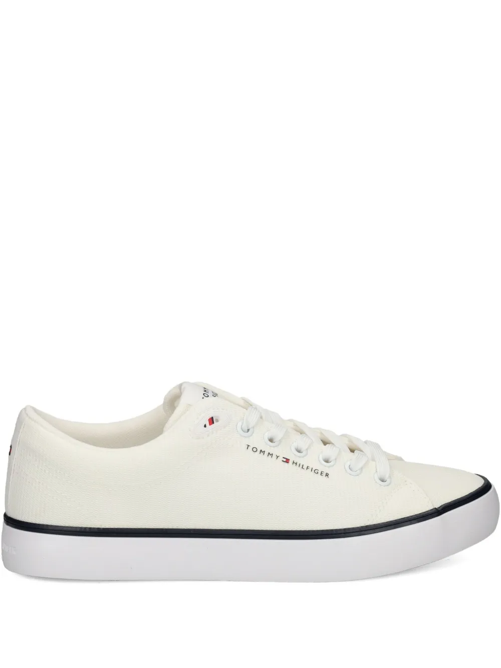 

Кроссовки с логотипом на шнуровке Tommy Hilfiger, белый