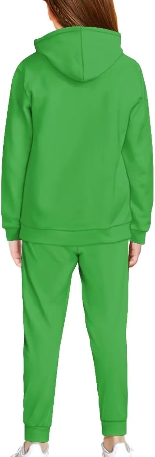 Детский спортивный костюм с капюшоном Uppodwarkid, 2 предмета, Green Mermaid — фото 4
