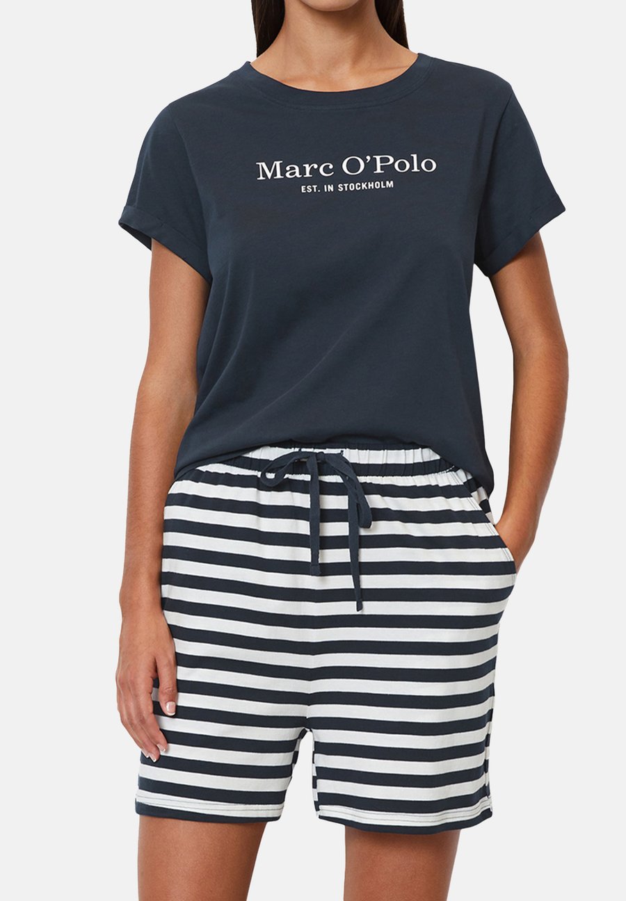 

Пижамный комплект Marc O'Polo SET, Dark Navy Dark Navy Stripe/Dark Blue