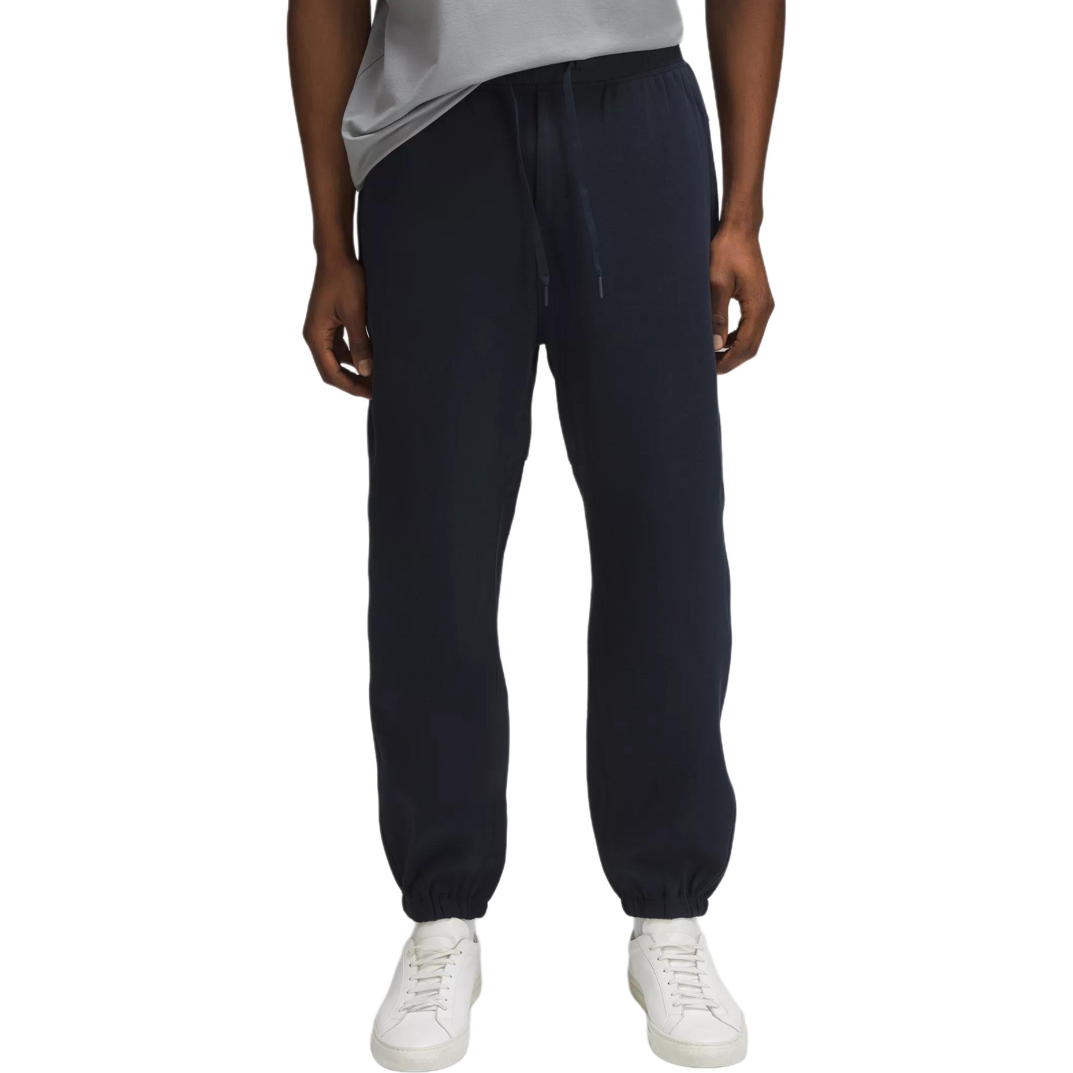 

Вязаные спортивные брюки для мужчин Lululemon, marine синий