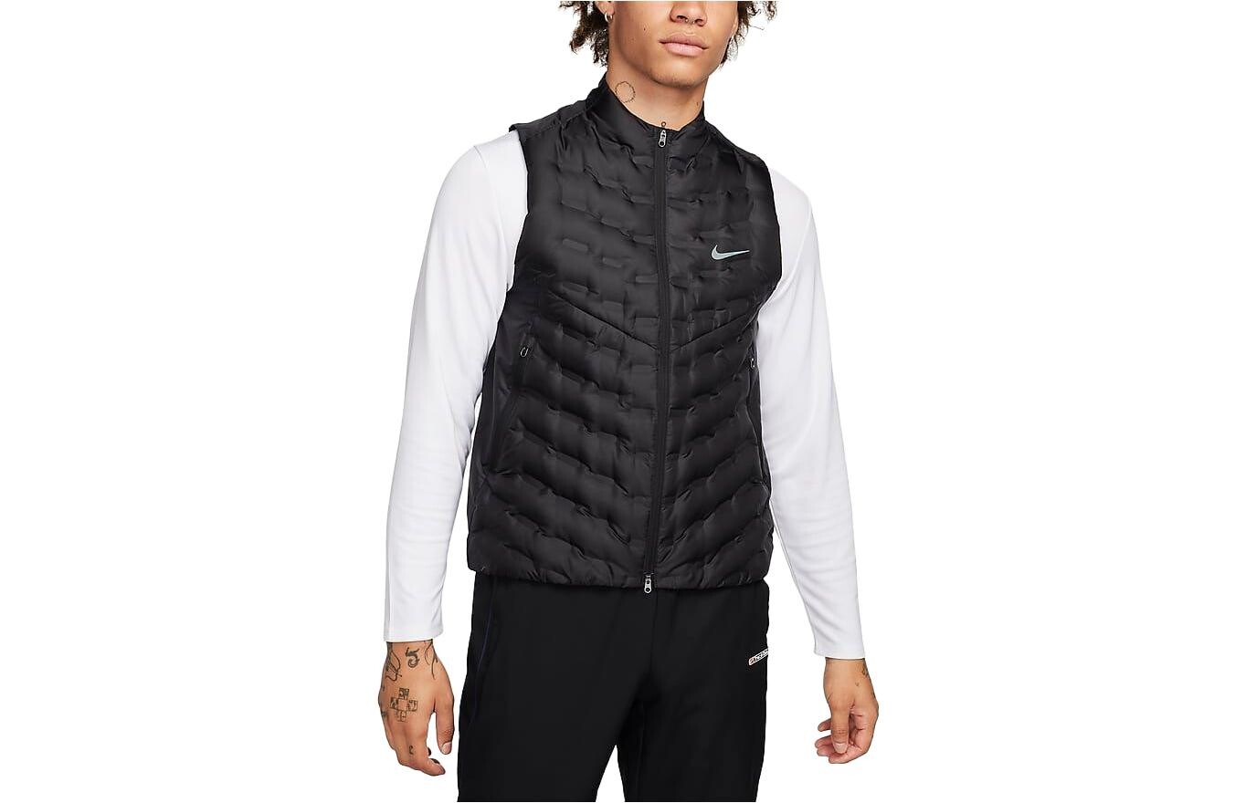 

Жилет мужской черный Nike, черный