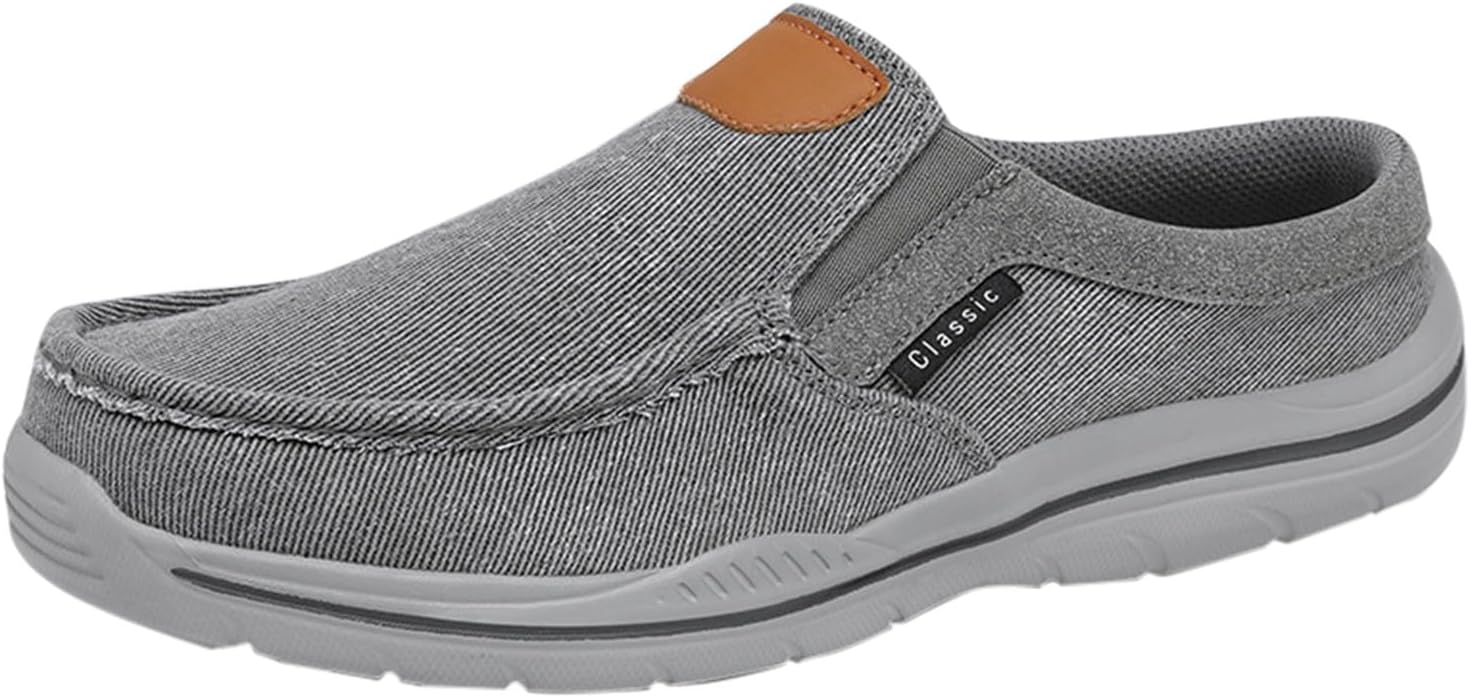 

Мужские мокасины для вождения, походов и прогулок на улице, дышащие сетчатые повседневные кроссовки, удобные, модные, мягкие, легкие, слипоны, низкие, на плоской подошве Generic, серый