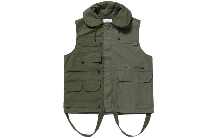 

WTAPS Армейский зеленый жилет Men's Army Green, Army Green