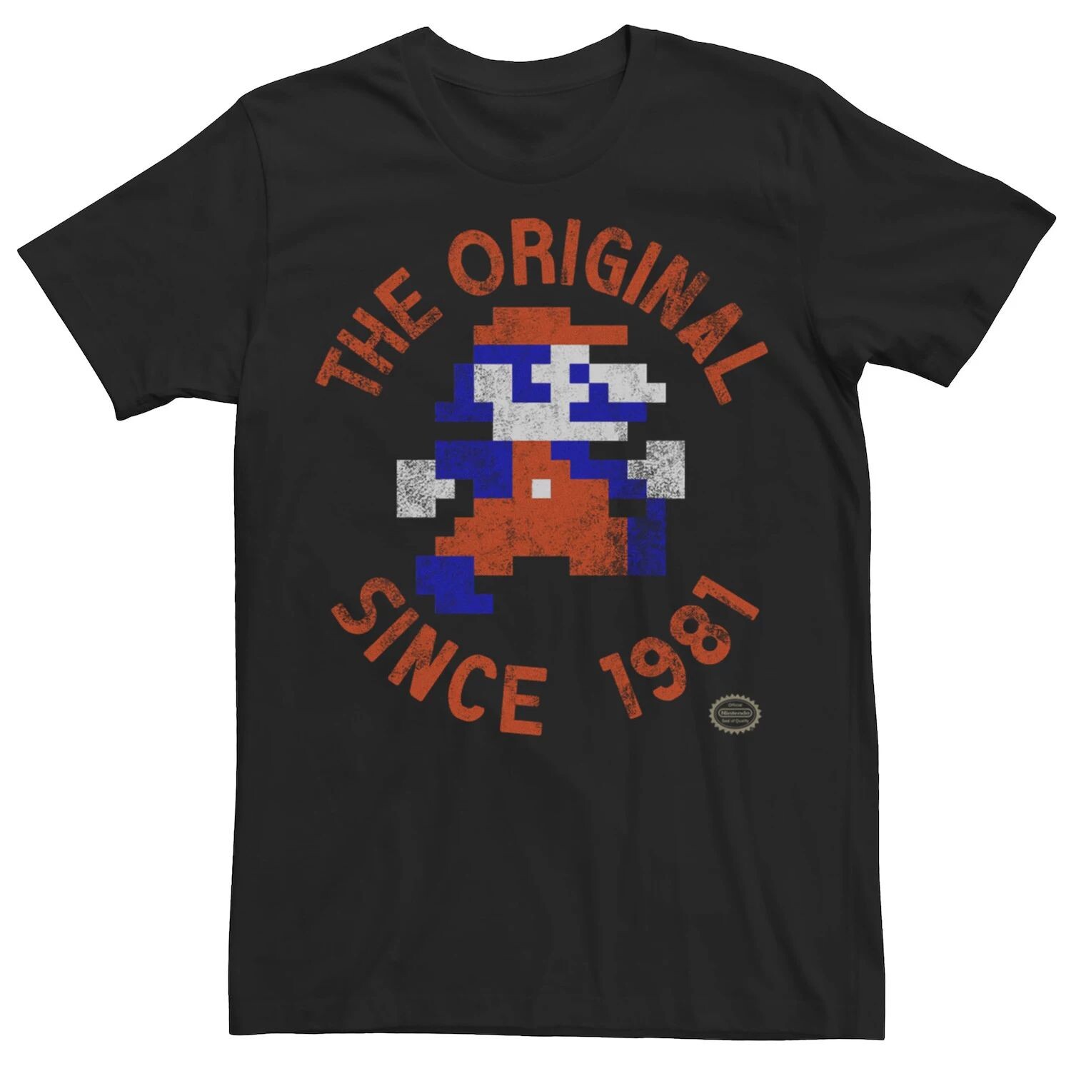 

Мужская футболка Nintendo Super Mario 8-Bit Original From 81 Licensed Character