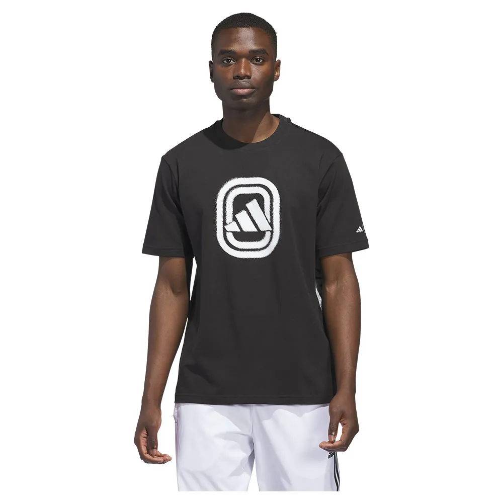

Футболка с коротким рукавом adidas X Overtime Graphic, черный