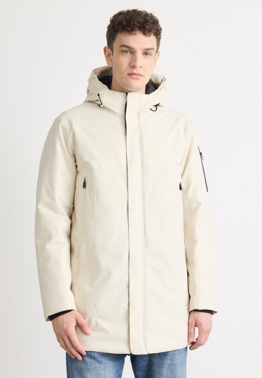 

Пальто BOSS HEXATECH, Open White/White