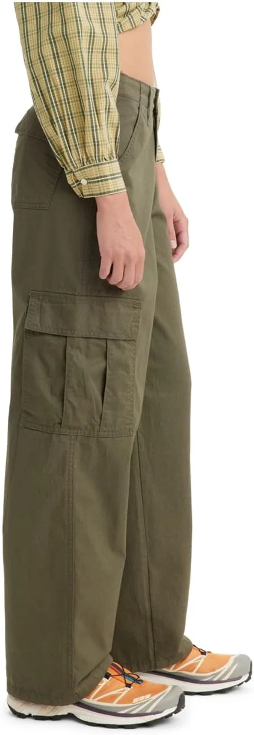 Джинсы Levi's 94 Baggy Cargo, Army Green — фото 3