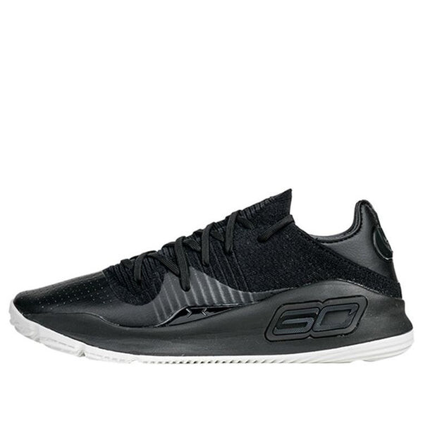 

Кроссовки curry 4 low 'black' Under Armour, черный