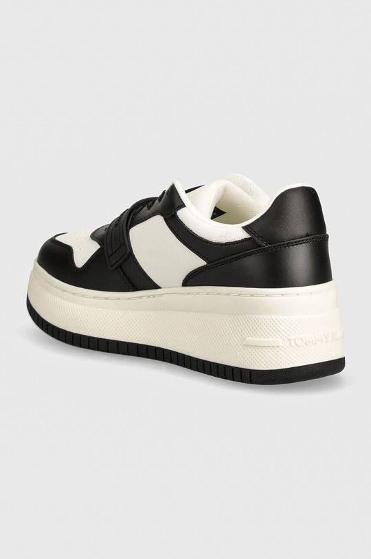 Кроссовки TJW RETRO BASKET FLATFORM на липучке Tommy Jeans, черный — фото 3