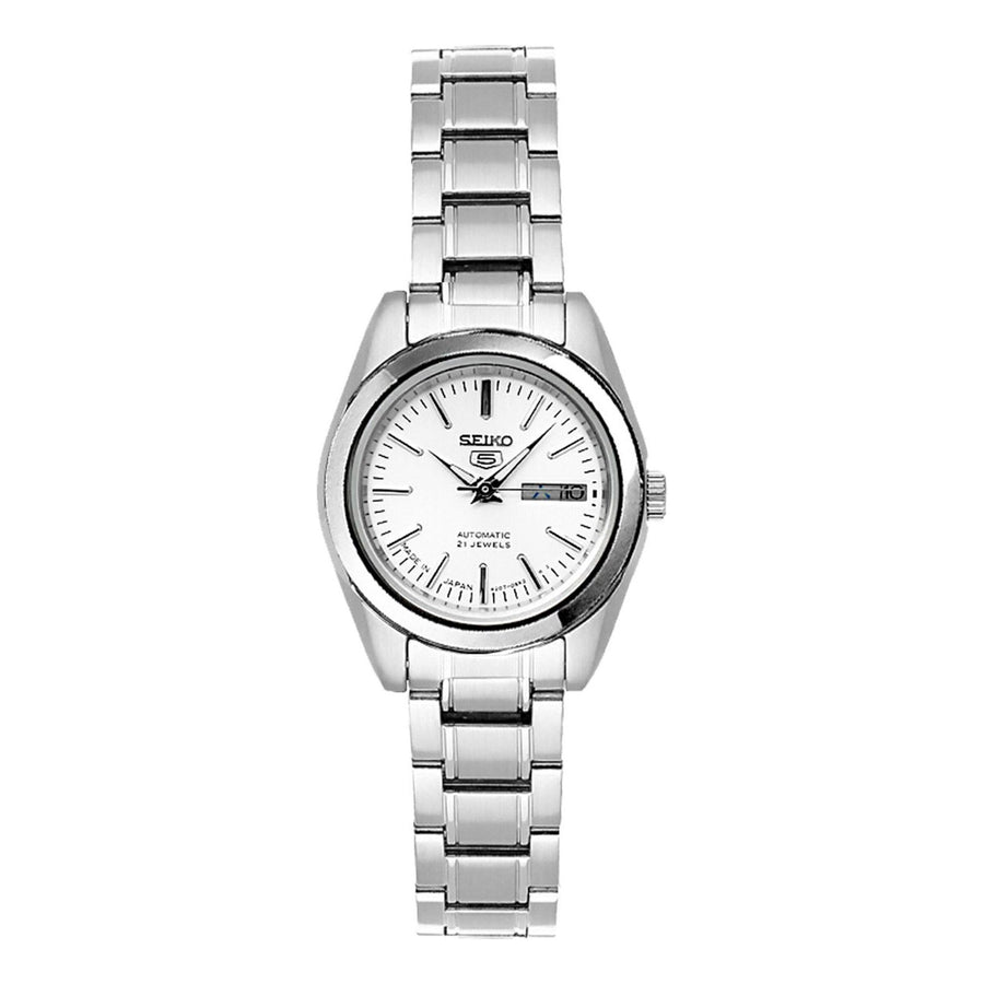 

Часы SEIKO Calendar waterproof Business 5 Automatic Mechanical Watch White, белый