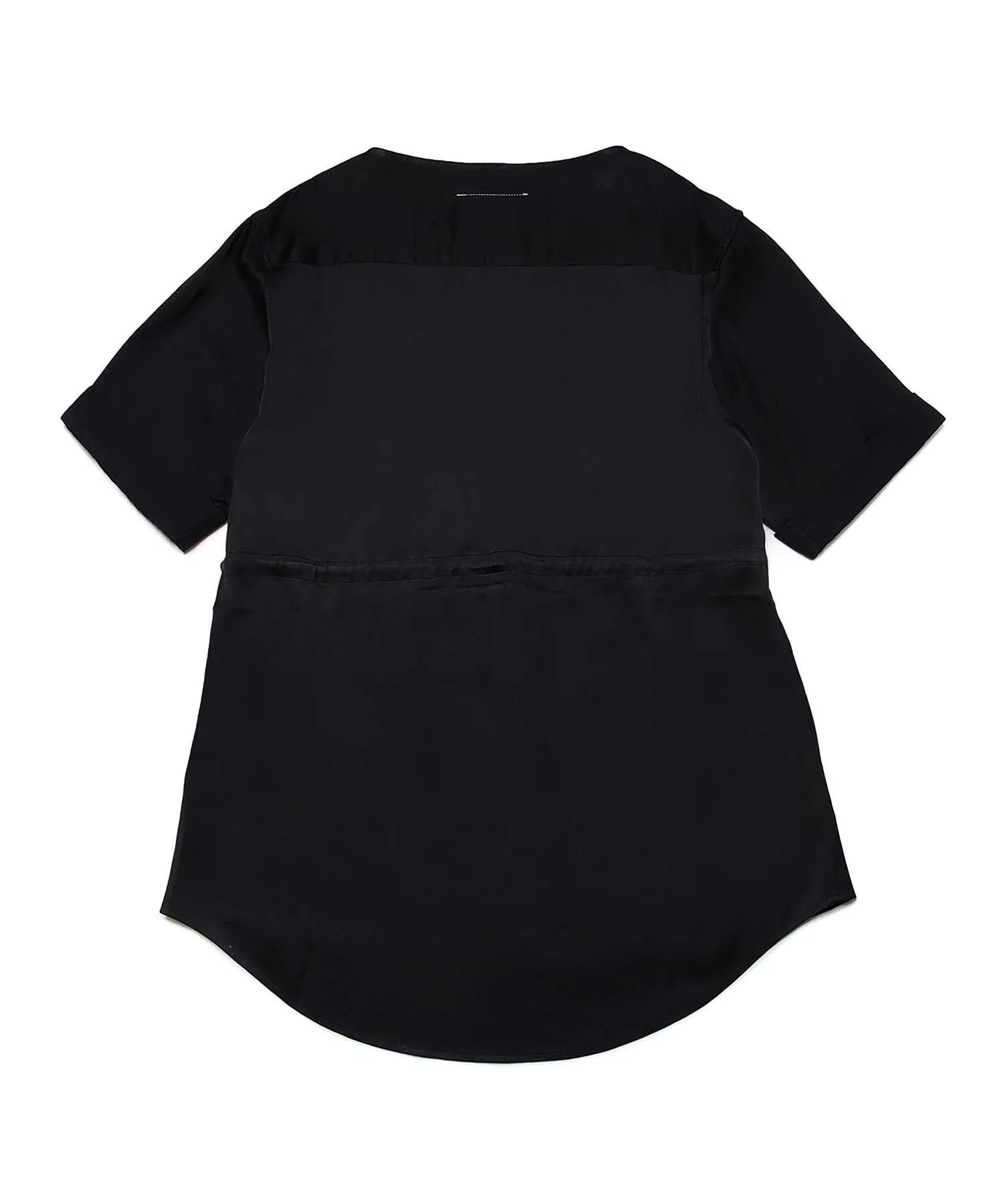 Женское платье MM6 Maison Margiela Kids & Junior короткое чёрное — фото 4