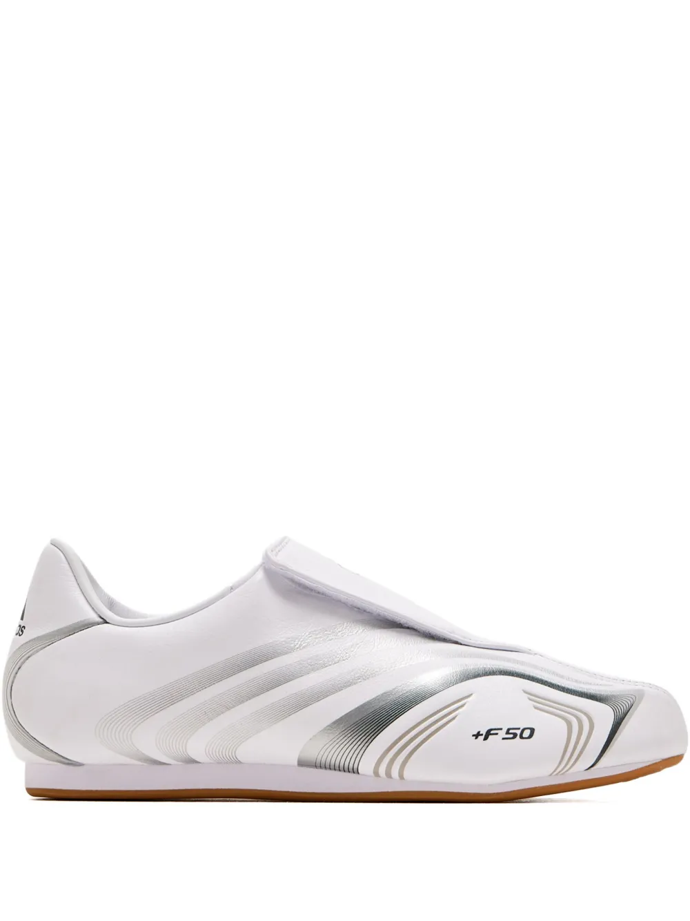 Слипоны +F50 adidas, белый