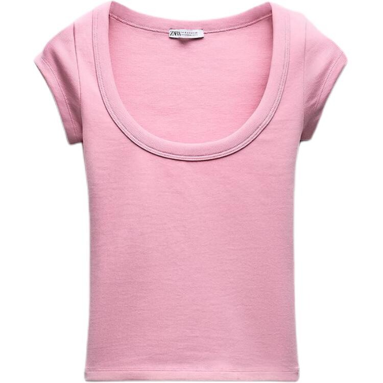 

Футболка женская розовая Zara
