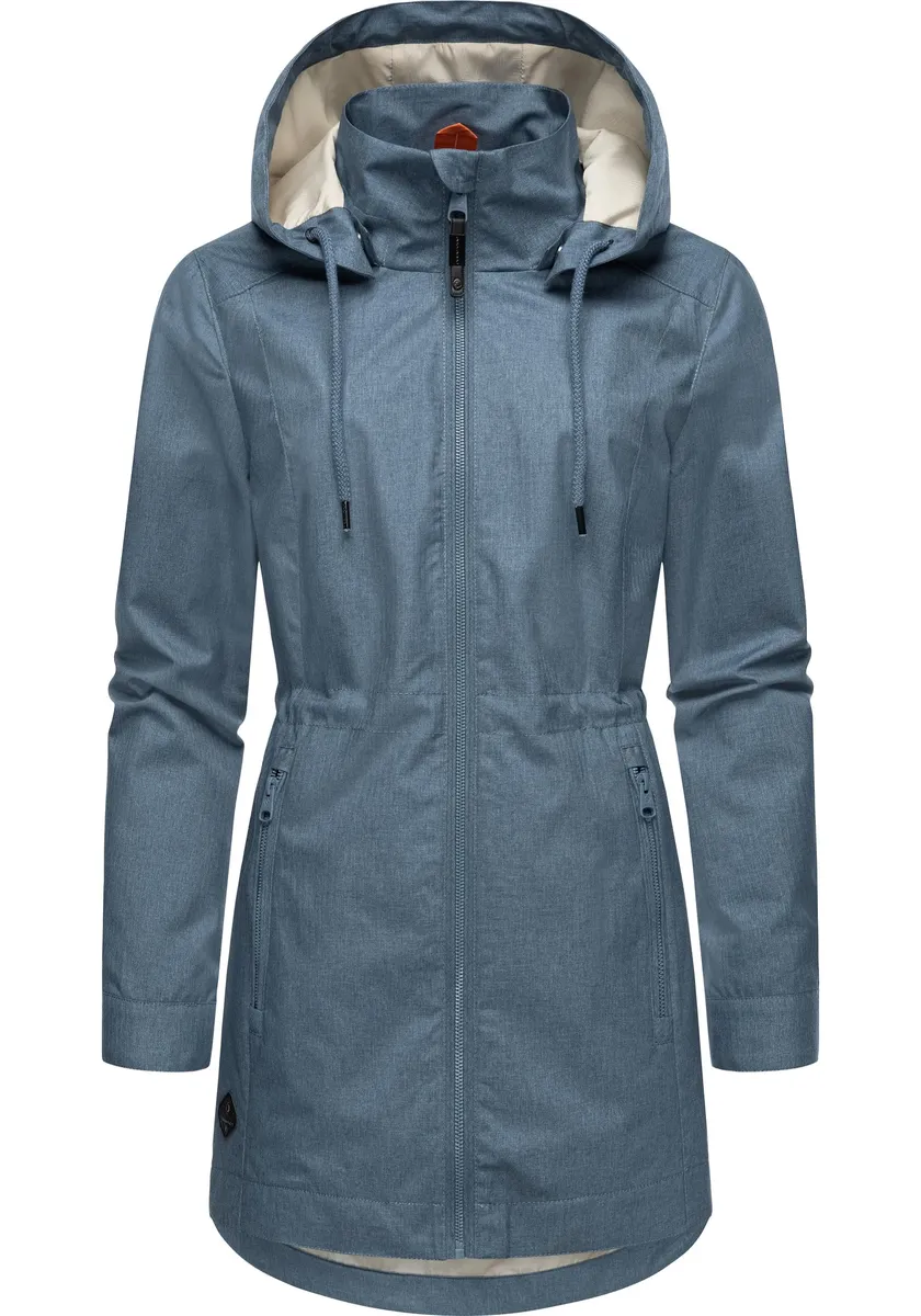 

Полупальто Ragwear "Dakkota II", водонепроницаемое пальто для отдыха на переходном периоде, синий